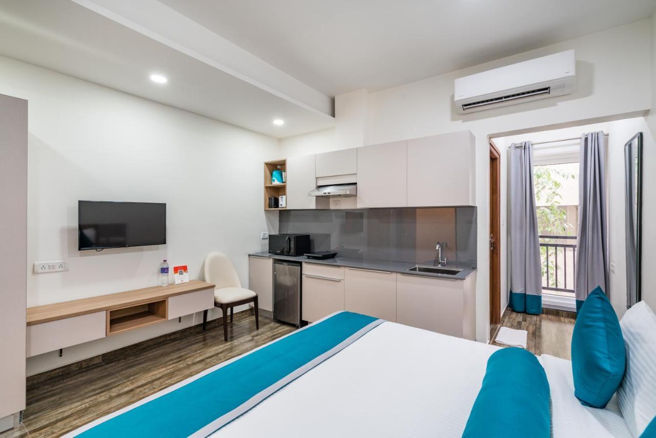 Skyla Studios & Suites - Hitech City Haiderabad Buitenkant foto